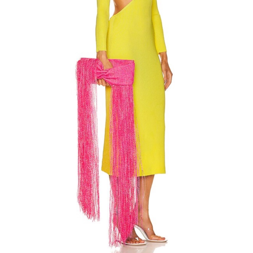 CULT GAIA — Banu Clutch Pink